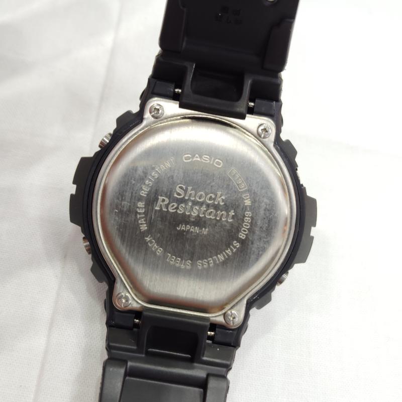 ジーショック G-SHOCK 腕時計 デジタル DW-6600B NISSAN SKYLINE GT-R 日産 スカイライン 第2弾 1996年 デジタル 腕時計 - 黒 / ブラック / black X 青 / ブルー / blue メンズ USED 古着 中古 50169832