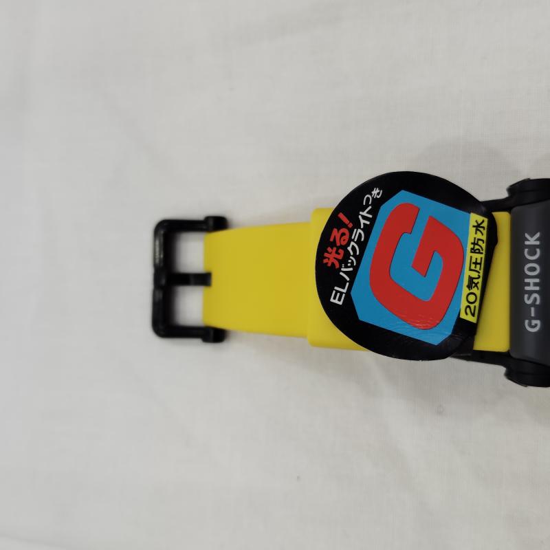 ジーショック G-SHOCK 腕時計 デジタル DW-002 FOX FIRE デジタル 腕時計 - 黒 / ブラック / black X 黄 / イエロー / yellow メンズ USED 古着 中古 50169833