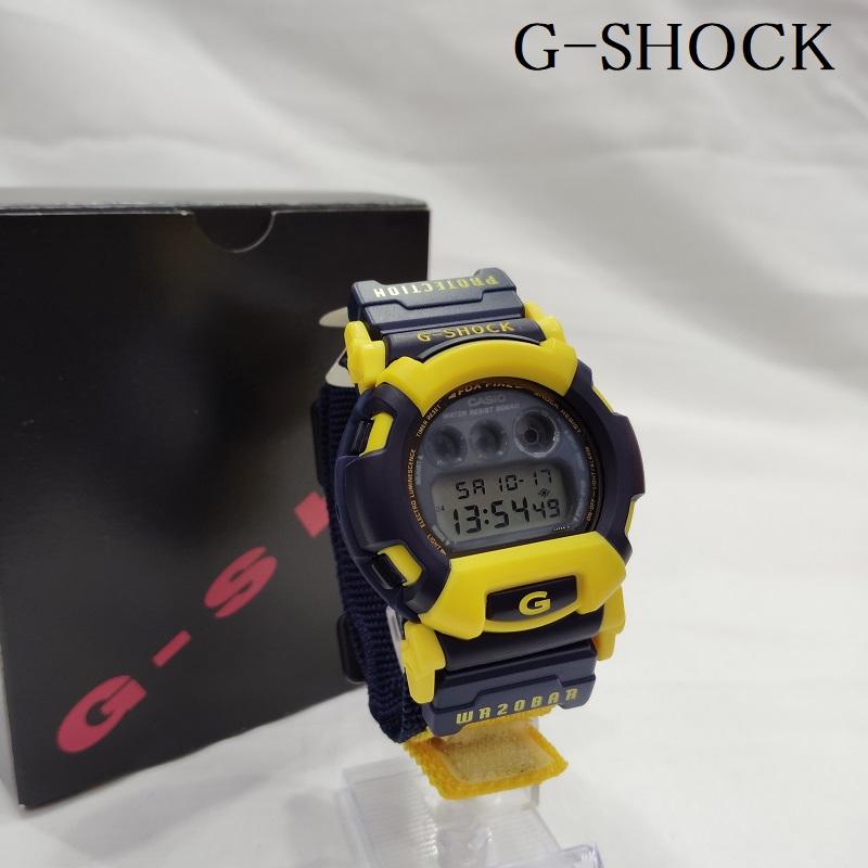 ジーショック G-SHOCK 腕時計 デジタル Rhythm it b-boy DW-002 デジタル 腕時計 - 黄 / イエロー / yellow X 紺 / ネイビー / navy メンズ USED 古着 中古 50169835