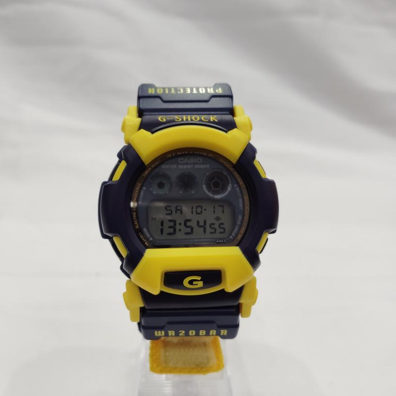 ジーショック G-SHOCK 腕時計 デジタル Rhythm it b-boy DW-002 デジタル 腕時計 - 黄 / イエロー / yellow X 紺 / ネイビー / navy メンズ USED 古着 中古 50169835
