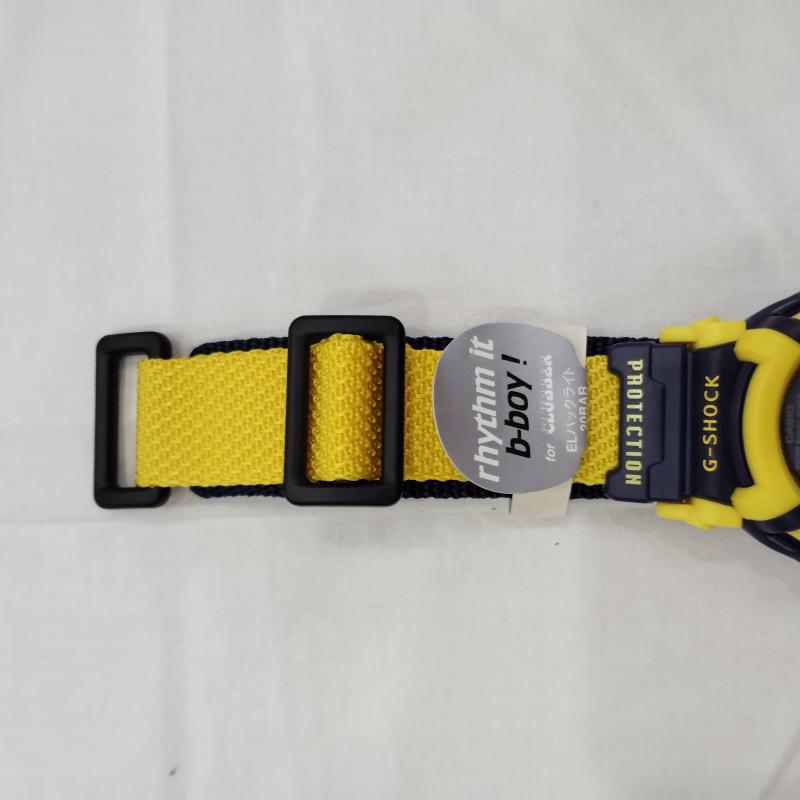 ジーショック G-SHOCK 腕時計 デジタル Rhythm it b-boy DW-002 デジタル 腕時計 - 黄 / イエロー / yellow X 紺 / ネイビー / navy メンズ USED 古着 中古 50169835