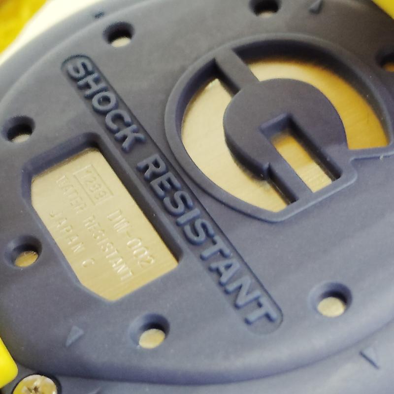 ジーショック G-SHOCK 腕時計 デジタル Rhythm it b-boy DW-002 デジタル 腕時計 - 黄 / イエロー / yellow X 紺 / ネイビー / navy メンズ USED 古着 中古 50169835