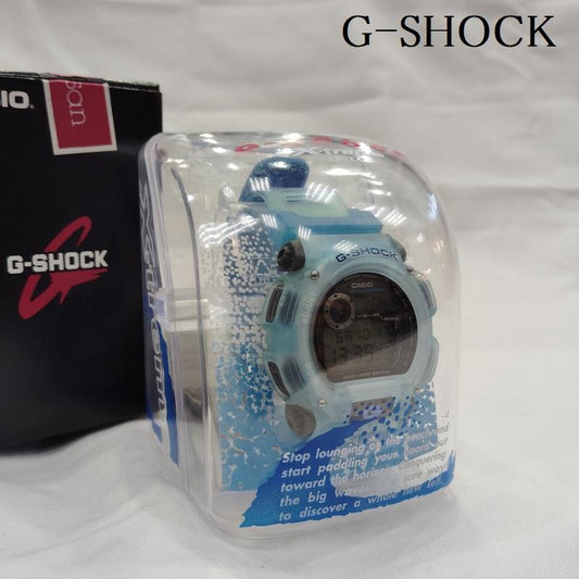 ジーショック G-SHOCK 腕時計 デジタル 稼働品 DW-9000XS-2T 97年 エクストリーム デジタル 腕時計 - 水色 / ライトブルー / メンズ USED 古着 中古 50169836