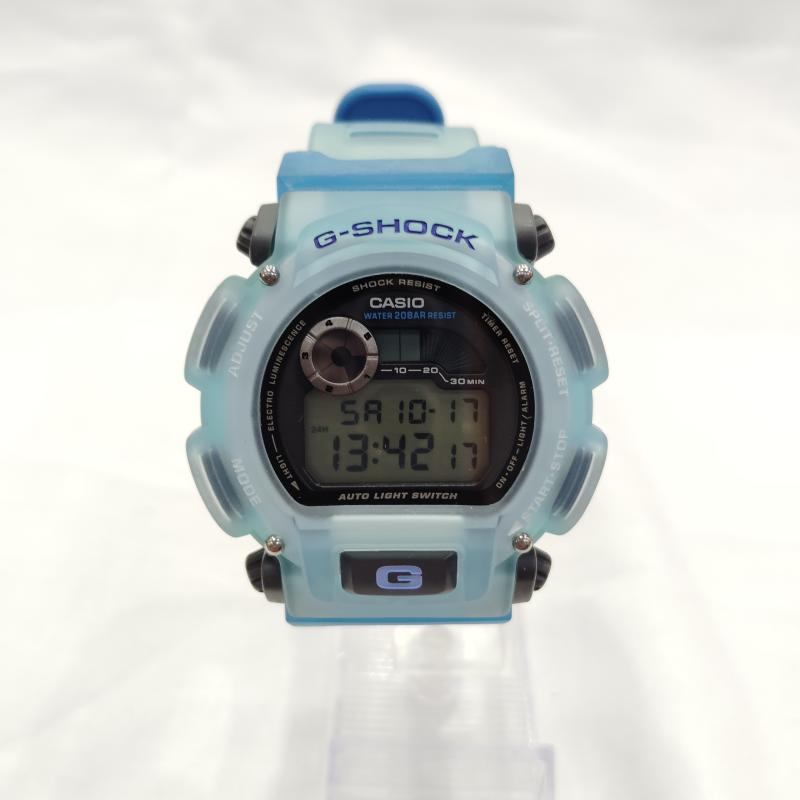 ジーショック G-SHOCK 腕時計 デジタル 稼働品 DW-9000XS-2T 97年 エクストリーム デジタル 腕時計 - 水色 / ライトブルー / メンズ USED 古着 中古 50169836