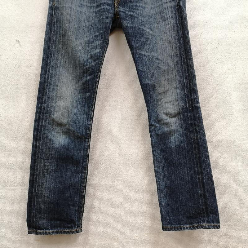 ダブルアールエル RRL パンツ デニム、ジーンズ USA製 BOY FIT 日本製 赤耳 セルビッジ ストレート デニム パンツ ジーンズ - インディゴ / インディゴ / Indigo レディース USED 古着 中古 50169846