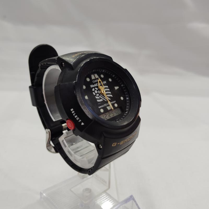ジーショック G-SHOCK 腕時計 デジタル AW-594 WORLD CUP 1994 USA モデル デジアナ 腕時計 - 黒 / ブラック / black メンズ USED 古着 中古 50169847