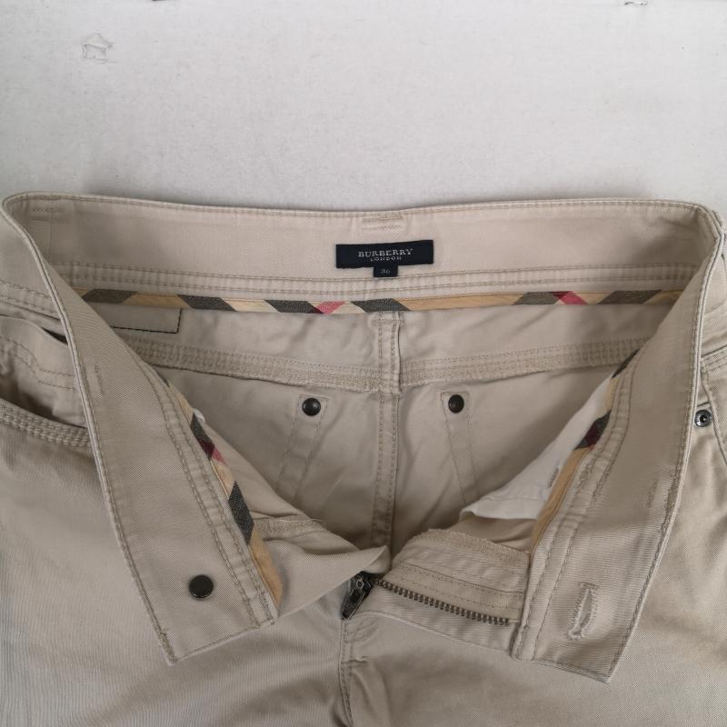 バーバリーロンドン Burberry London パンツ チノパン ノバチェック ストレート コットン ストレッチ パンツ B1R07-716-40 36インチ ベージュ / ベージュ / beige レディース USED 古着 中古 50169848