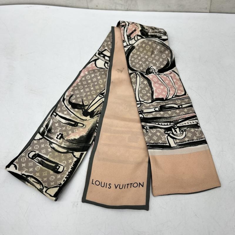 ルイヴィトン LOUIS VUITTON ファッション小物 スカーフ、ポケットチーフ バンドー トランク スカーフ M73965 - レディース USED 古着 中古 50169852