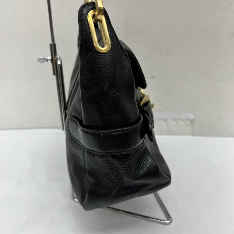 ジミーチュウ JIMMY CHOO ショルダーバッグ ショルダーバッグ Tulita チュリタ レザー ワンショルダーバッグ - 黒 / ブラック / black レディース USED 古着 中古 50169858
