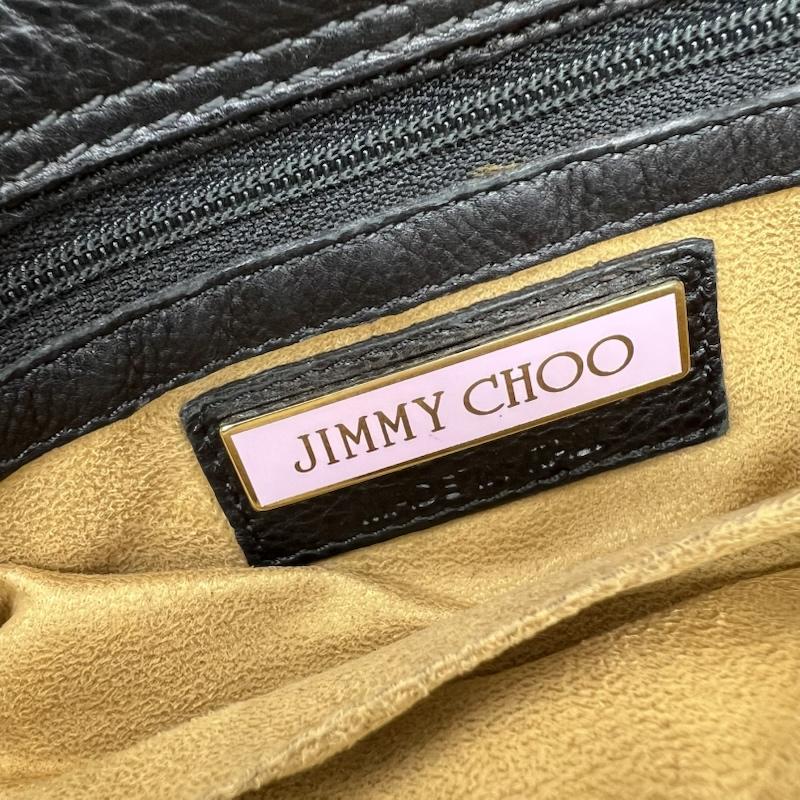 ジミーチュウ JIMMY CHOO ショルダーバッグ ショルダーバッグ Tulita チュリタ レザー ワンショルダーバッグ - 黒 / ブラック / black レディース USED 古着 中古 50169858