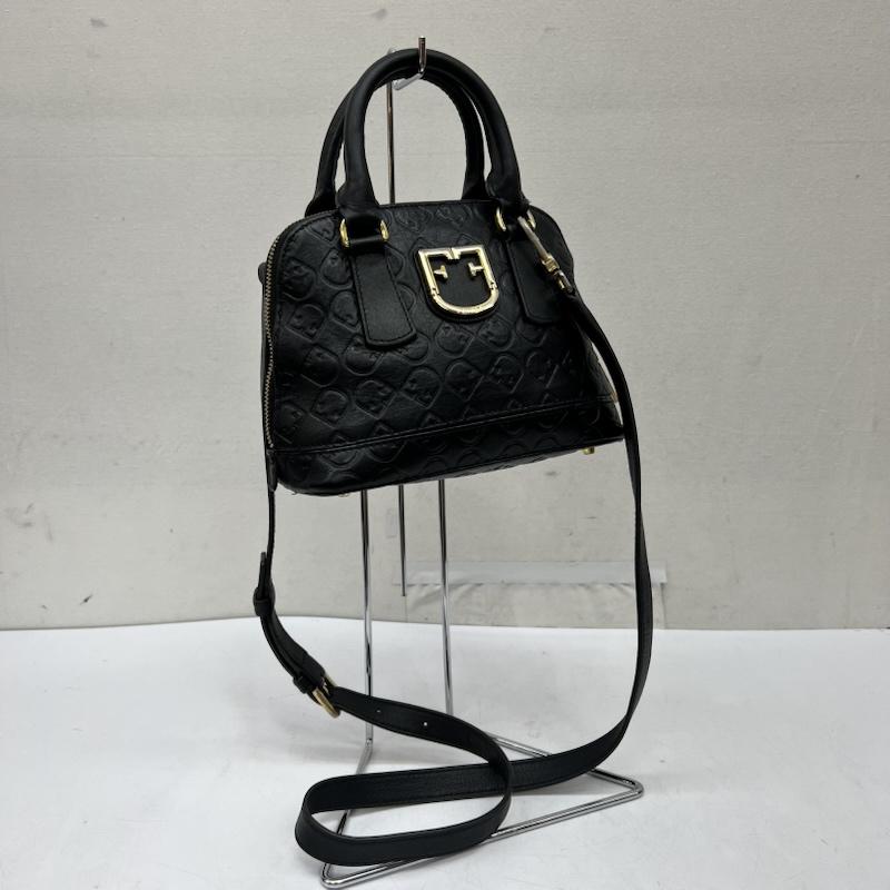 フルラ FURLA ショルダーバッグ ショルダーバッグ ファンタスティカ ミニドーム 2WAYバッグ - 黒 / ブラック / black レディース USED 古着 中古 50169859