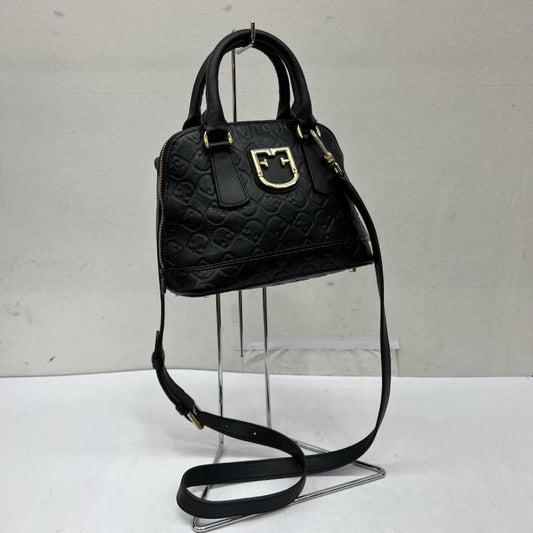 フルラ FURLA ショルダーバッグ ショルダーバッグ ファンタスティカ ミニドーム 2WAYバッグ - 黒 / ブラック / black レディース USED 古着 中古 50169859