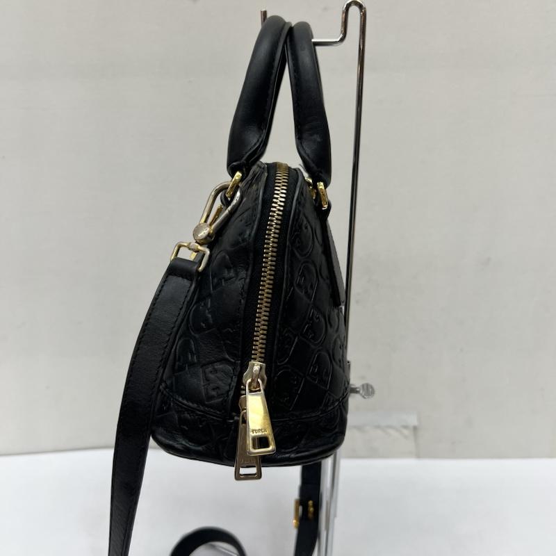 フルラ FURLA ショルダーバッグ ショルダーバッグ ファンタスティカ ミニドーム 2WAYバッグ - 黒 / ブラック / black レディース USED 古着 中古 50169859