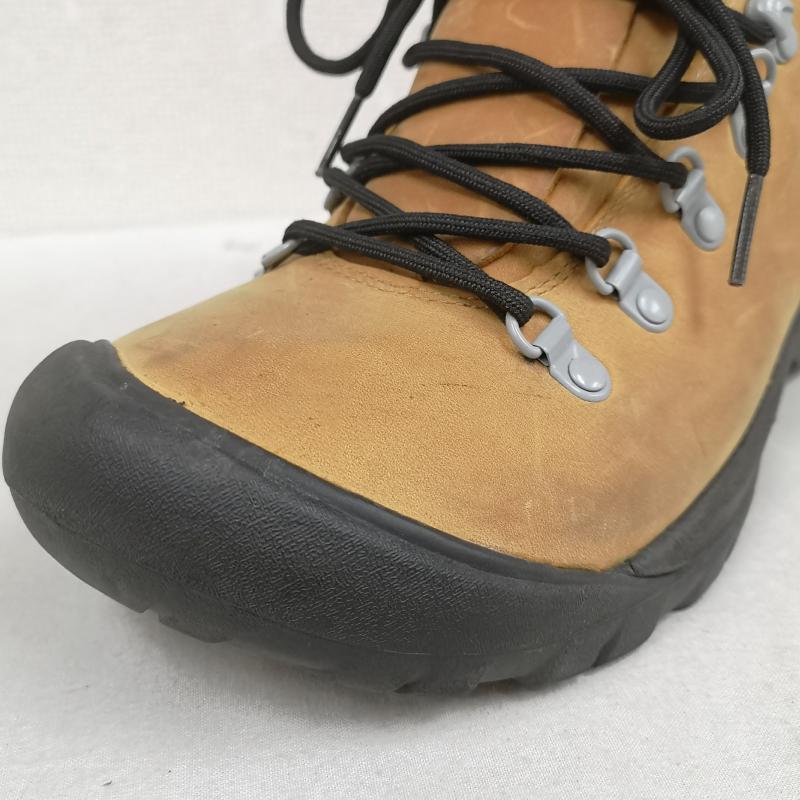 キーン KEEN ブーツ 一般 Cortina II コルティナ 2 トレッキング ブーツ 13063-CABR 26.5cm 黒 / ブラック / black X 緑 / グリーン / green X 黄 / イエロー / yellow メンズ USED 古着 中古 50169862