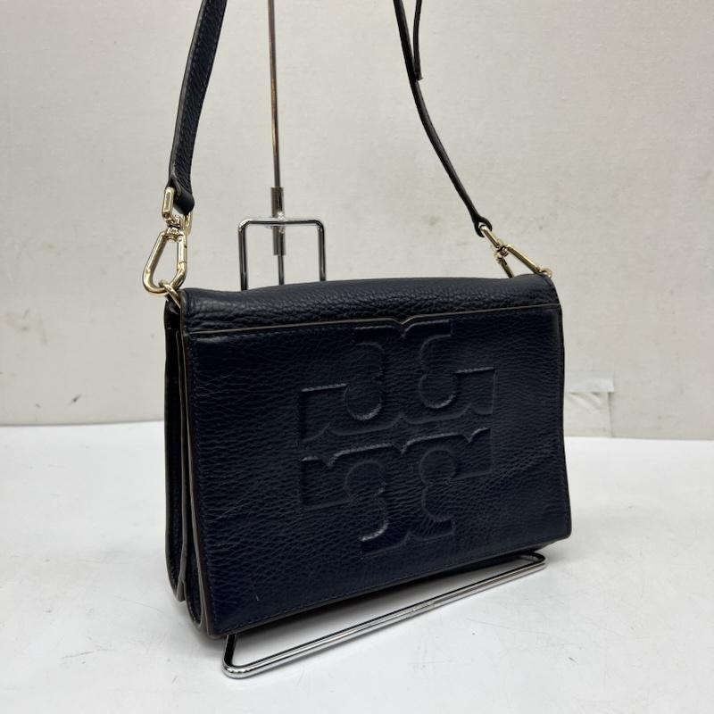 トリーバーチ TORY BURCH ショルダーバッグ ショルダーバッグ ショルダー ウォレット ネイビー レザー - 紺 / ネイビー / navy レディース USED 古着 中古 50169863