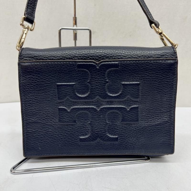トリーバーチ TORY BURCH ショルダーバッグ ショルダーバッグ ショルダー ウォレット ネイビー レザー - 紺 / ネイビー / navy レディース USED 古着 中古 50169863