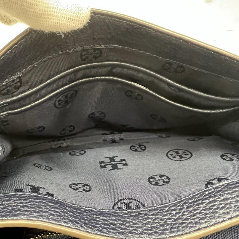 トリーバーチ TORY BURCH ショルダーバッグ ショルダーバッグ ショルダー ウォレット ネイビー レザー - 紺 / ネイビー / navy レディース USED 古着 中古 50169863