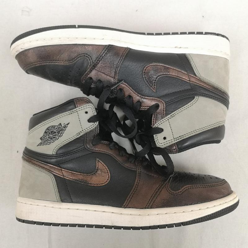 ナイキ NIKE スニーカー スニーカー Air Jordan 1 Retro High OG  Rust Shadow  ハイカット スニーカー 555088-033 26.5cm 灰 / グレー / gray X 茶 / ブラウン / brown メンズ USED 古着 中古 50169865