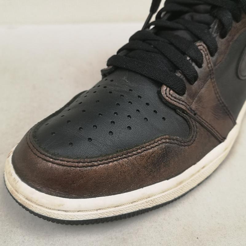 ナイキ NIKE スニーカー スニーカー Air Jordan 1 Retro High OG  Rust Shadow  ハイカット スニーカー 555088-033 26.5cm 灰 / グレー / gray X 茶 / ブラウン / brown メンズ USED 古着 中古 50169865