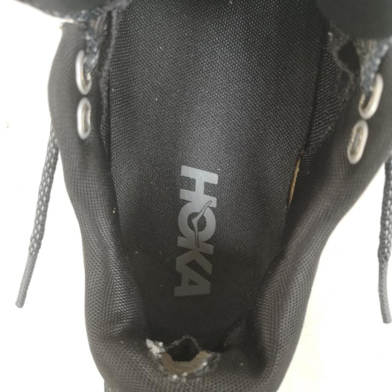 ホカ オネオネ HOKA ONEONE アウトドアシューズ アウトドアシューズ SKYLINE-FLOAT X Vibramソール ハイキング トレイル ランニング シューズ 1143430 23.5cm 黒 / ブラック / black レディース USED 古着 中古 50169866