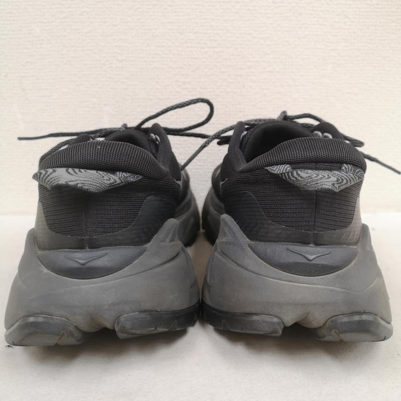 ホカ オネオネ HOKA ONEONE アウトドアシューズ アウトドアシューズ SKYLINE-FLOAT X Vibramソール ハイキング トレイル ランニング シューズ 1143430 23.5cm 黒 / ブラック / black レディース USED 古着 中古 50169866