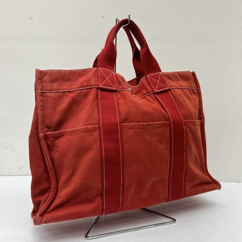 エルメス HERMES トートバッグ トートバッグ トートバッグ ハンドバッグ ドーヴィル MM - 赤 / レッド / red レディース USED 古着 中古 50169867