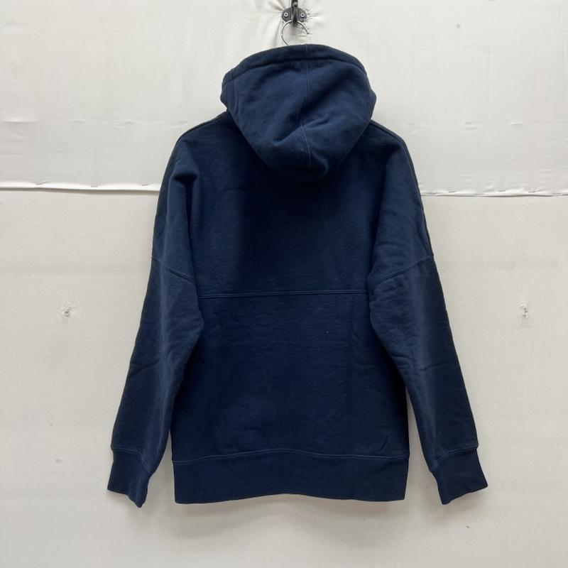 シュプリーム Supreme パーカー 長袖 14AW Banner Pullove ロゴ スウェット フーディ M 紺 / ネイビー / navy メンズ USED 古着 中古 50169874