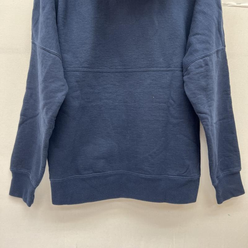シュプリーム Supreme パーカー 長袖 14AW Banner Pullove ロゴ スウェット フーディ M 紺 / ネイビー / navy メンズ USED 古着 中古 50169874