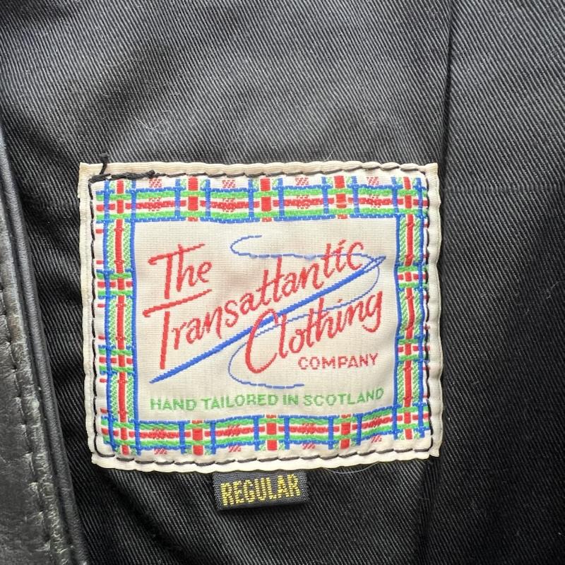 エアロレザー Aero Leather ベスト ベスト The Transatlantic Clothing Company レザーベスト - 黒 / ブラック / black メンズ USED 古着 中古 50169876