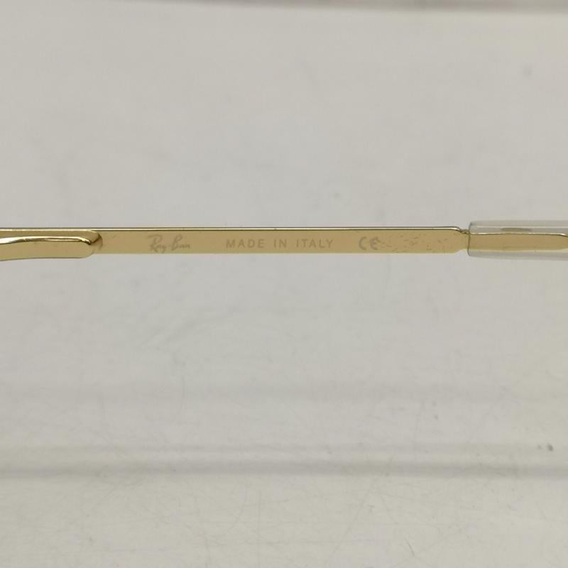 レイバン Ray-Ban めがね・サングラス サングラス RB3119 OLYMPIAN I DELUXE サングラス - 金 / ゴールド / gold color X 薄緑 / ライトグリーン / メンズ USED 古着 中古 50169883