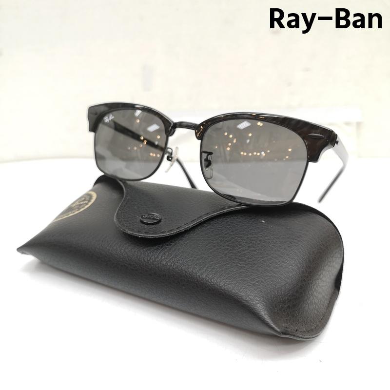 レイバン Ray-Ban めがね・サングラス サングラス RB3916-F CLUBMASTER SQUARE クラブマスター スクエア サングラス - 黒 / ブラック / black メンズ USED 古着 中古 50169885