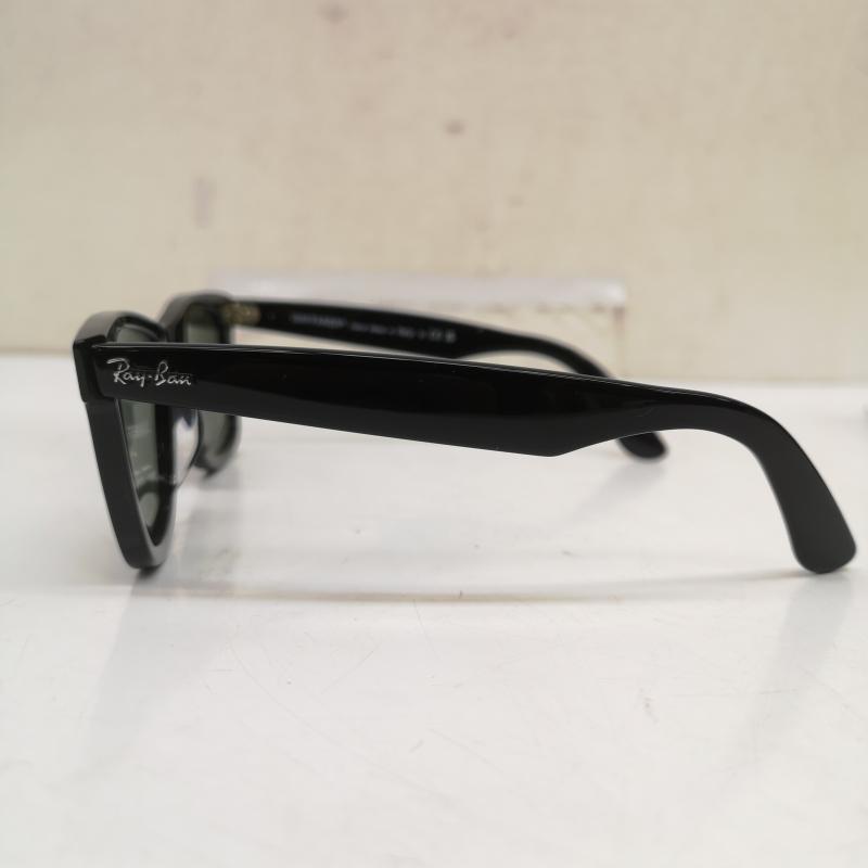 レイバン Ray-Ban めがね・サングラス サングラス RB2140-F ORIGINAL WAYFARER オリジナル ウェイファーラー サングラス - 黒 / ブラック / black メンズ USED 古着 中古 50169886