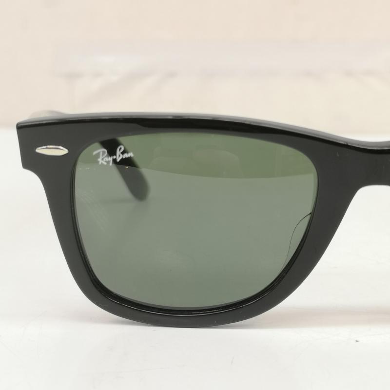 レイバン Ray-Ban めがね・サングラス サングラス RB2140-F ORIGINAL WAYFARER オリジナル ウェイファーラー サングラス - 黒 / ブラック / black メンズ USED 古着 中古 50169886