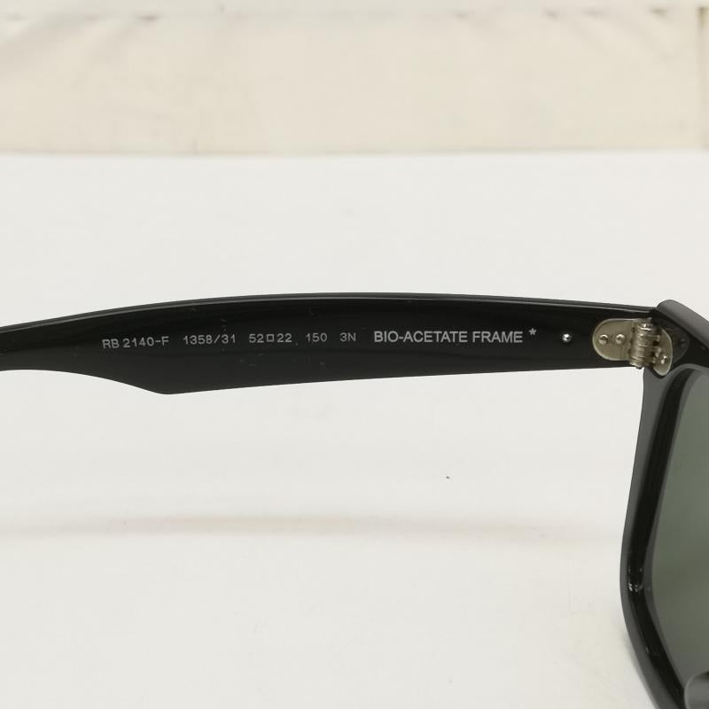 レイバン Ray-Ban めがね・サングラス サングラス RB2140-F ORIGINAL WAYFARER オリジナル ウェイファーラー サングラス - 黒 / ブラック / black メンズ USED 古着 中古 50169886