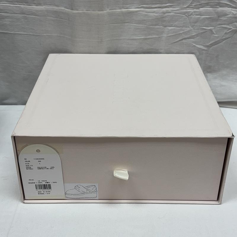 古着 USED スリッポン スリッポン Darich ダーリッチ プラットフォーム ファー スリッポン 厚底 112635005 L 水色 / ライトブルー / レディース USED 古着 中古 50169887