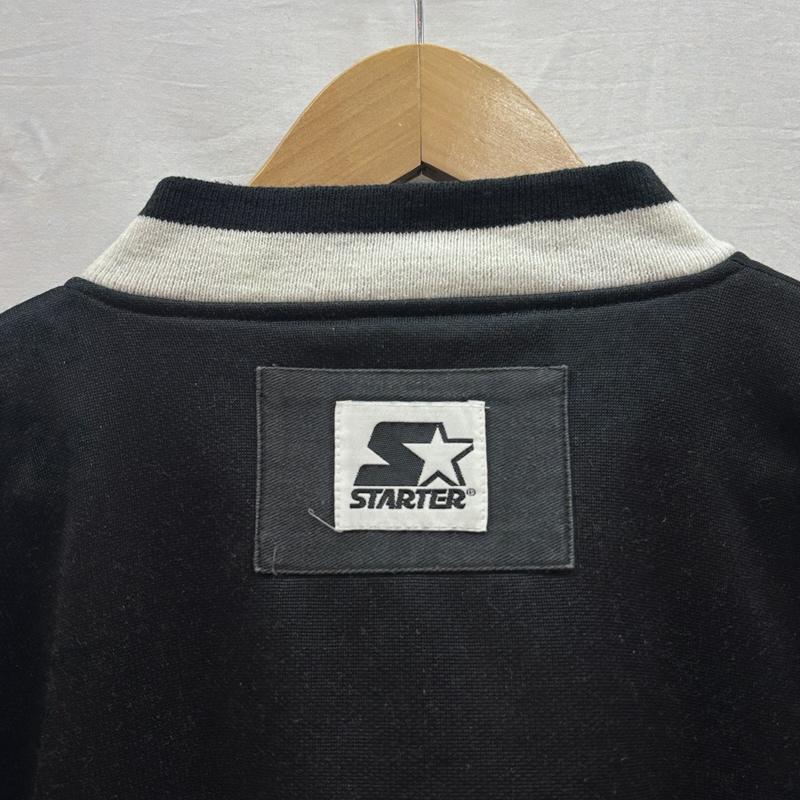 スターター STARTER トレーナー 長袖 90年代 ビンテージ FLYERS ロゴ ホッケー シャツ ヘンリーネック 90s VINTAGE L 黒 / ブラック / black メンズ USED 古着 中古 50169889