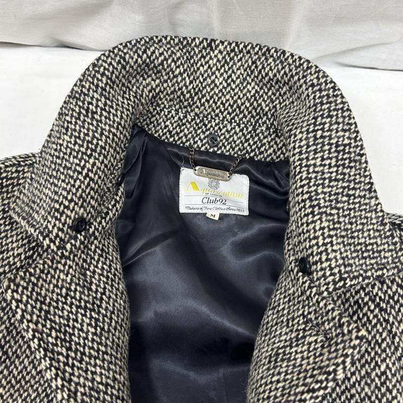 アクアスキュータム Aquascutum ジャケット、上着 ジャンパー、ブルゾン 80-90年代 ビンテージ Club92 ウール ステンカラー ジャケット 80s 90s VINTAGE M メンズ USED 古着 中古 50169890