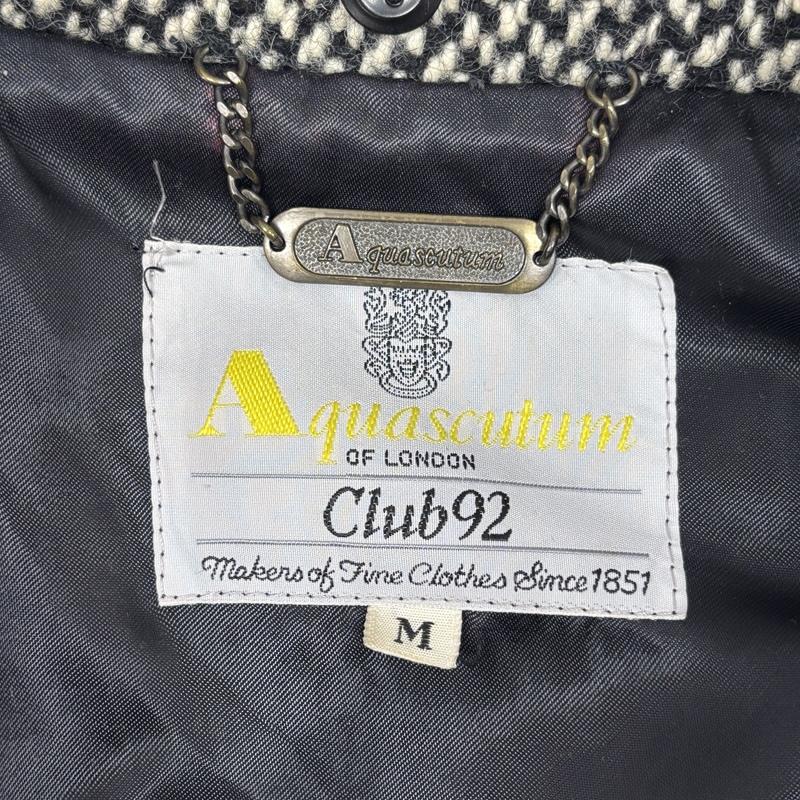 アクアスキュータム Aquascutum ジャケット、上着 ジャンパー、ブルゾン 80-90年代 ビンテージ Club92 ウール ステンカラー ジャケット 80s 90s VINTAGE M メンズ USED 古着 中古 50169890