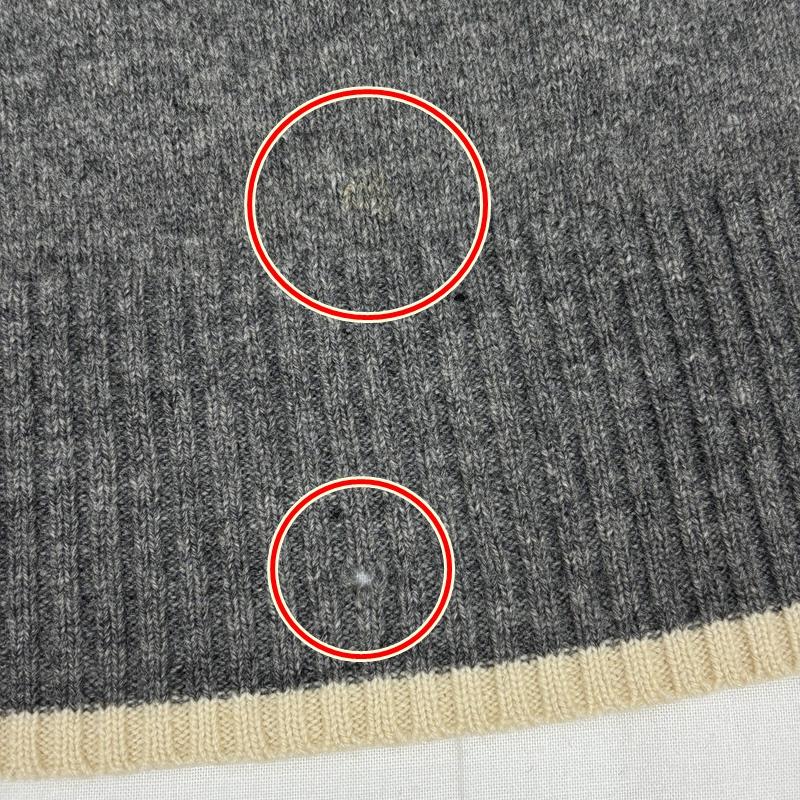 グッドイナフ GOODENOUGH ニット、セーター 長袖 タートルネック ニット セーター 長袖 - 灰 / グレー / gray メンズ USED 古着 中古 50169893