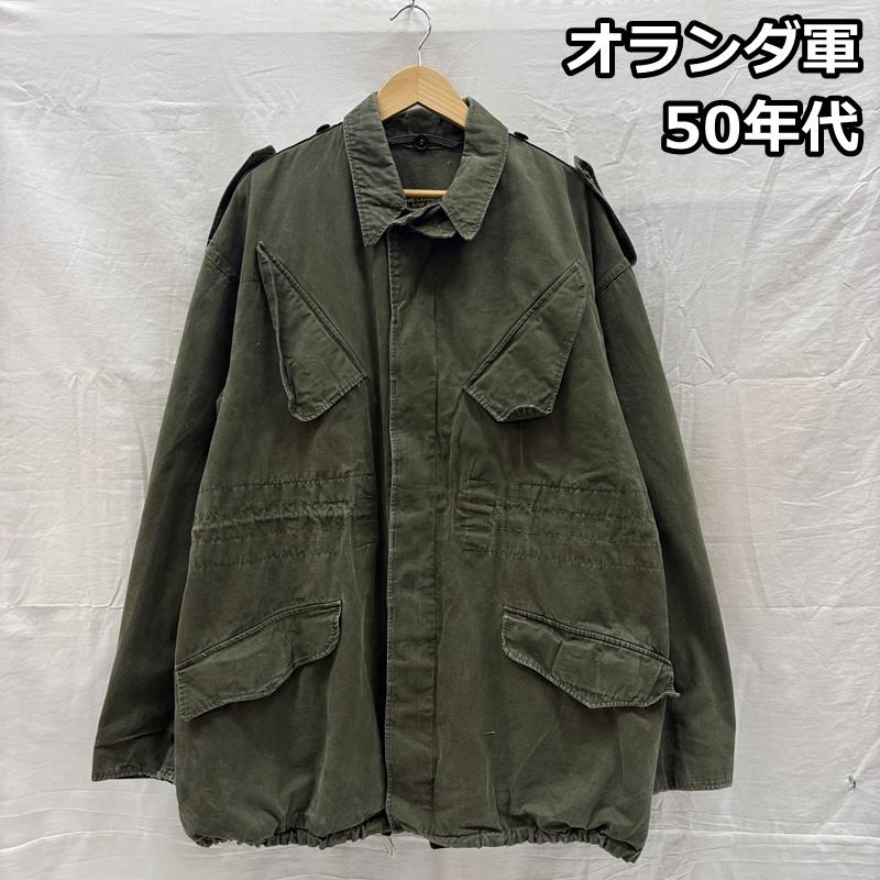 ヴィンテージ VINTAGE ジャケット、上着 ジャンパー、ブルゾン 50年代 ビンテージ オランダ軍 KL ミリタリー フィールド ジャケット 50s VINTAGE - メンズ USED 古着 中古 50169896