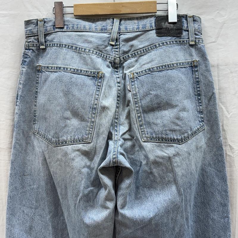 リーバイス Levi s パンツ デニム、ジーンズ SilverTab シルバータブ 00年代 メキシコ製 BAGGY デニム バギー パンツ 00s MEXICO 34インチ メンズ USED 古着 中古 50169898