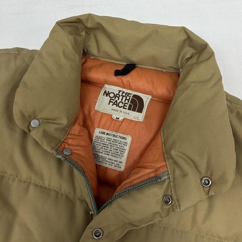 ザノースフェイス THE NORTH FACE ジャケット、上着 ダウンジャケット 70-80年代 ビンテージ 茶タグ ケアタグ ダウン ジャケット TALON 70s 80s VINTAGE M メンズ USED 古着 中古 50169899