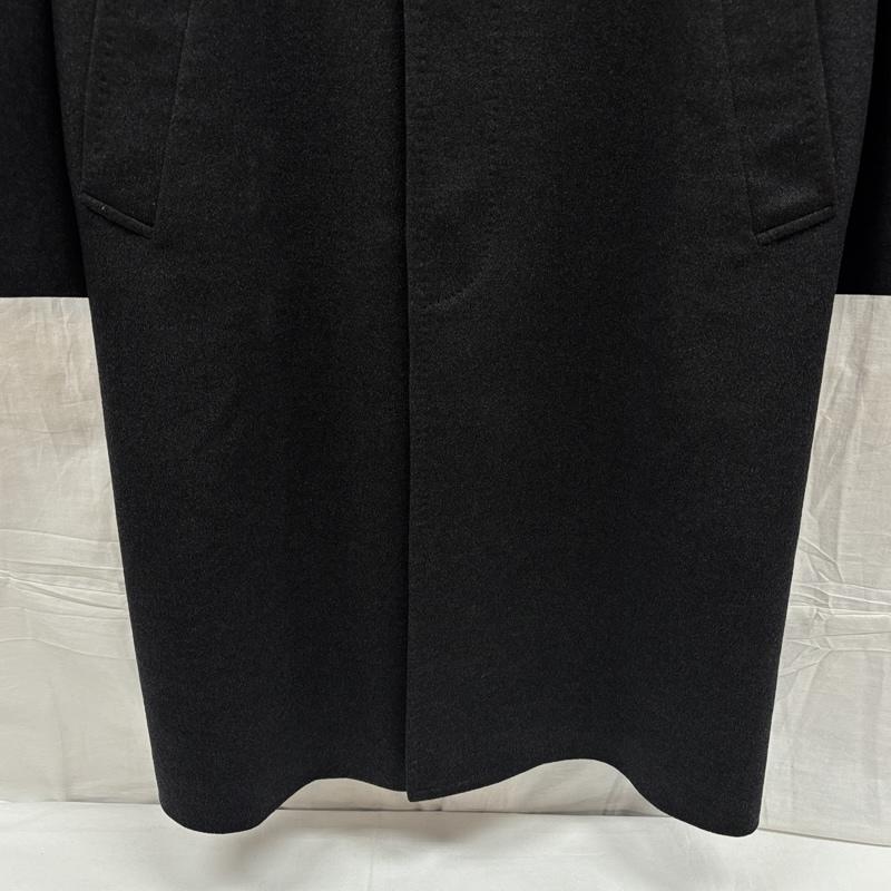 ピエールバルマン PIERRE BALMAIN コート コート一般 カシミヤ100％ ステンカラー ロング コート ビッグサイズ LL 黒 / ブラック / black メンズ USED 古着 中古 50169900