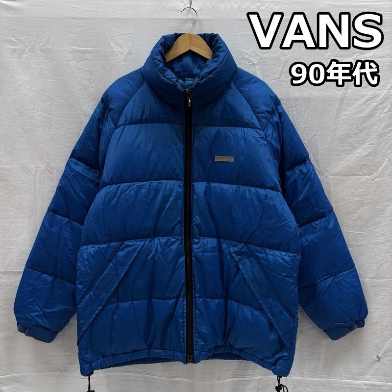 バンズ VANS ジャケット、上着 ダウンジャケット 90年代 ビンテージ ダウン バブル ジャケット 90s VINTAGE M 青 / ブルー / blue メンズ USED 古着 中古 50169901