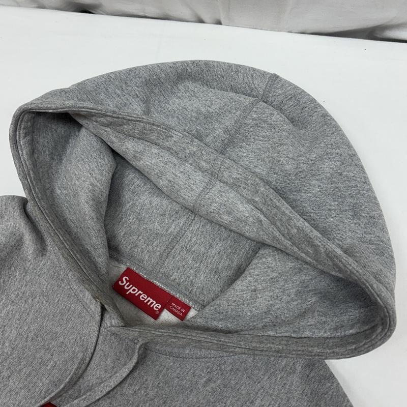 シュプリーム Supreme パーカー 長袖 20AW Cross Box Logo Hooded Sweatshirt クロス ボックスロゴ フーディ スウェット パーカー L 灰 / グレー / gray メンズ USED 古着 中古 50169903
