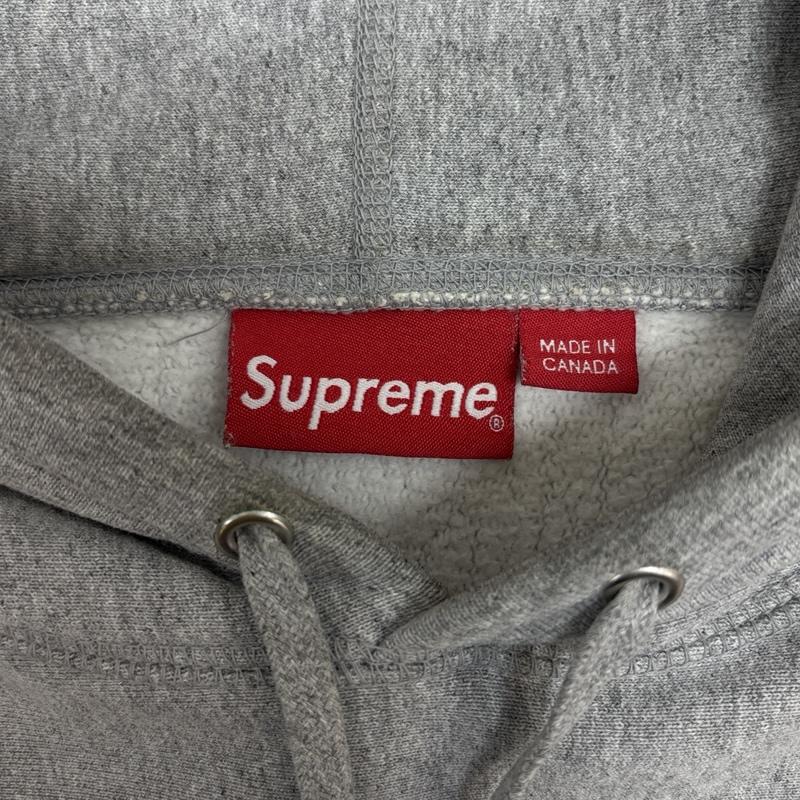 シュプリーム Supreme パーカー 長袖 20AW Cross Box Logo Hooded Sweatshirt クロス ボックスロゴ フーディ スウェット パーカー L 灰 / グレー / gray メンズ USED 古着 中古 50169903