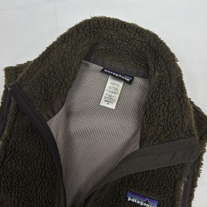 パタゴニア patagonia ベスト ベスト 23080FA12 12AW Classic Retro-X Vest クラシック レトロX ボア フリース ベスト XS レディース USED 古着 中古 50169904