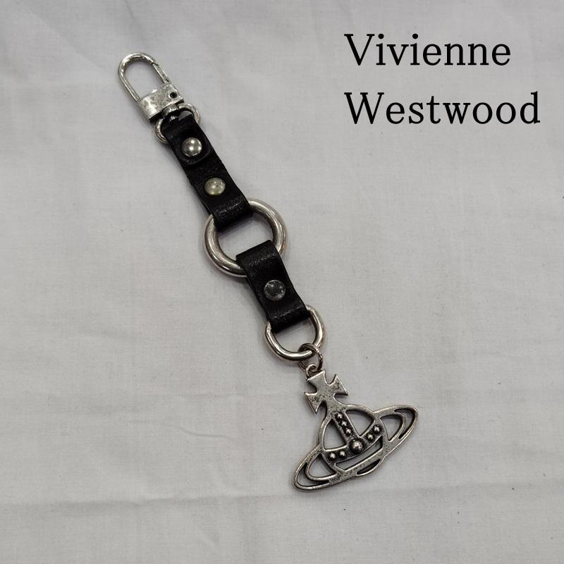 ヴィヴィアンウエストウッド Vivienne Westwood キーホルダー キーホルダー オーブ キーリング チャーム キーチャーム キーホルダー - 茶 / ブラウン / brown X 銀 / シルバー / silver color メンズ USED 古着 中古 50169907