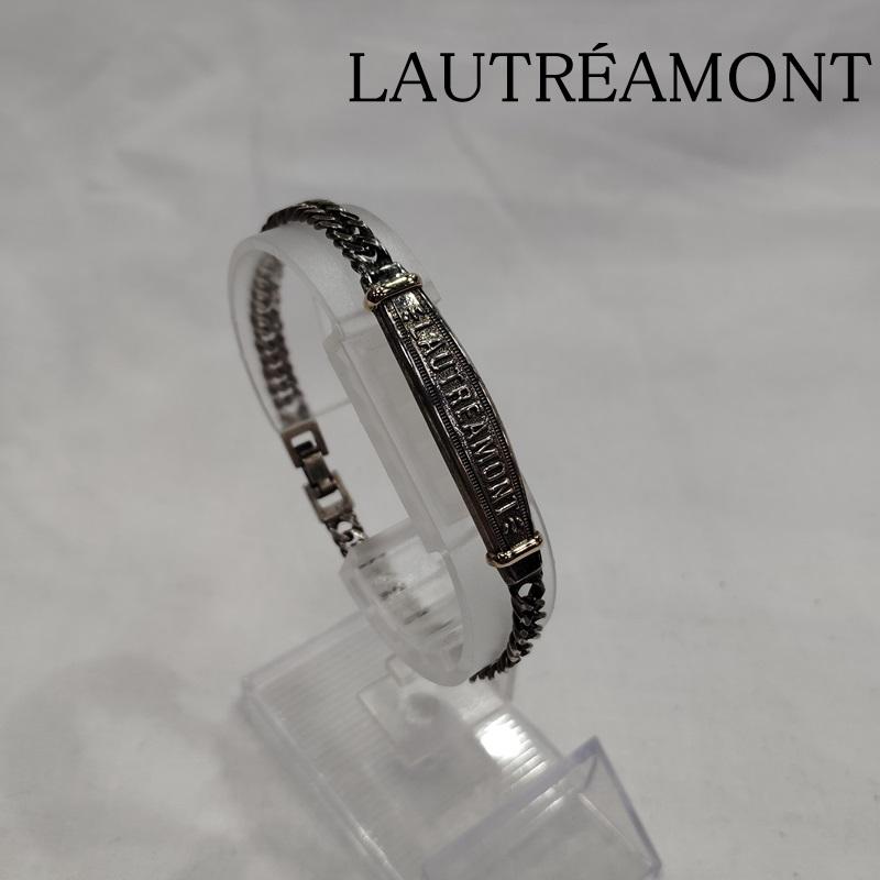 古着 USED アクセサリー ブレスレット、バングル LAUTREAMONT ID 喜平 シルバー ブレスレット SV925 K10 - 銀 / シルバー / silver color メンズ USED 古着 中古 50169910