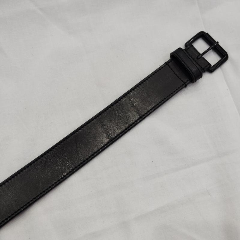 ワイズ Y s ベルト・バックル ベルト ステッチ デザイン レザーベルト - 黒 / ブラック / black レディース USED 古着 中古 50169916